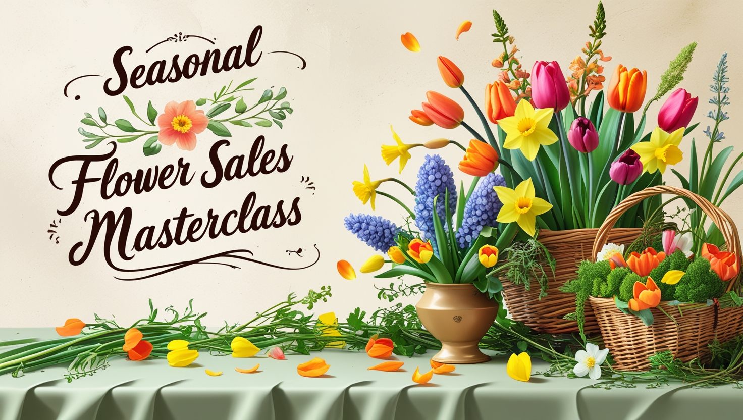 Seasonal Flower Sales Masterclass